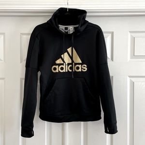 Black and Gold Adidas